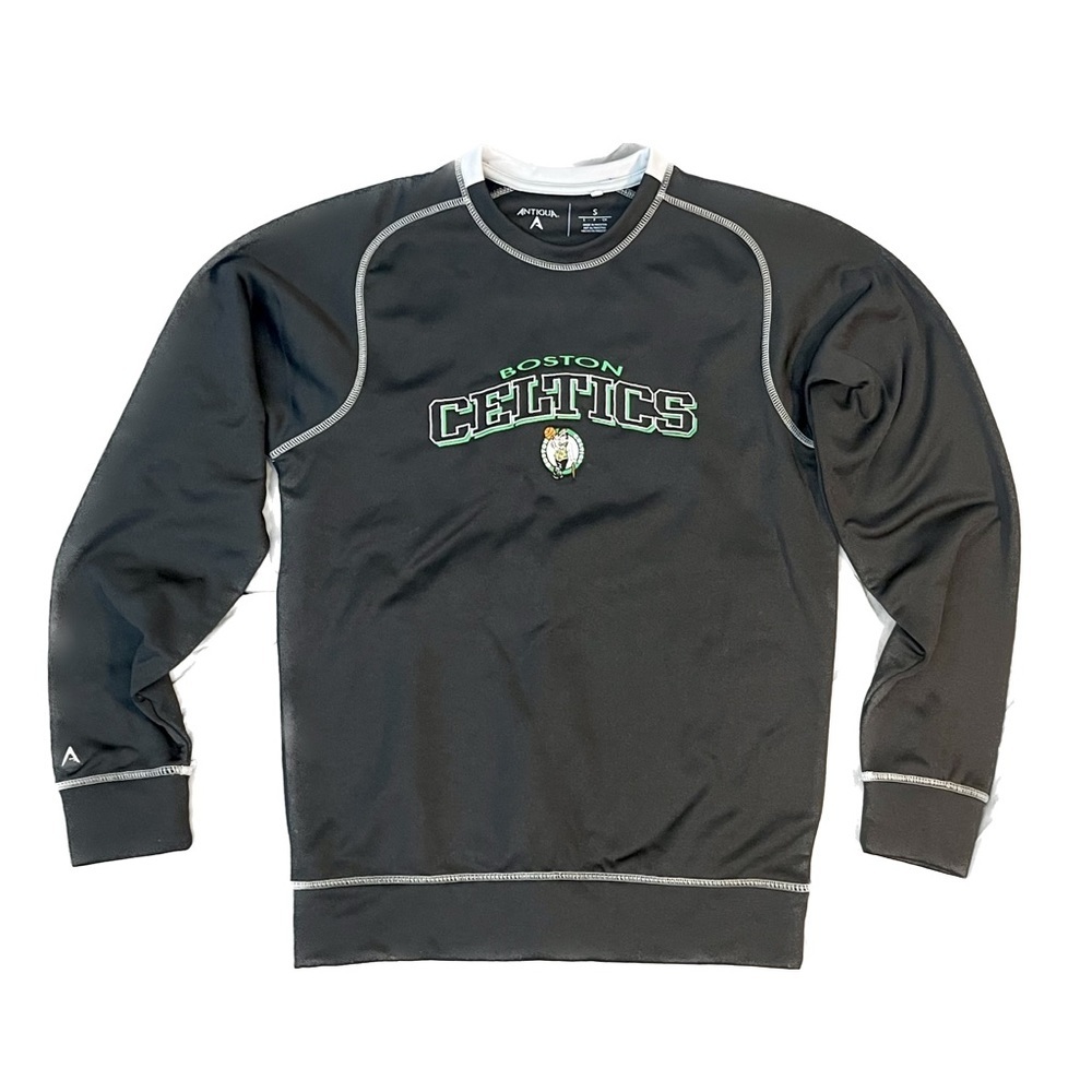 2014 Antigua Boston Celtics Long Sleeve Pullover Jersey Size Small